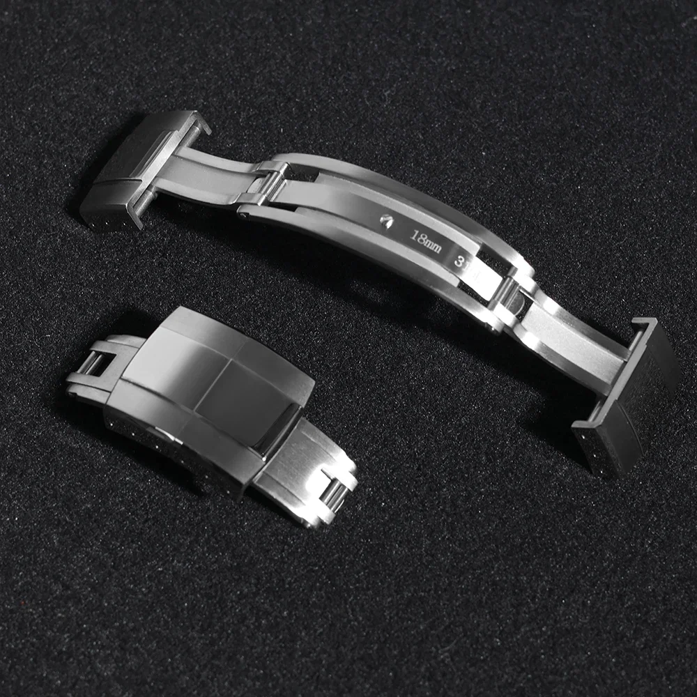 16mm 18mm 20mm 腕時計バックル CTS ラバーストラップ スプリングデプロイメントバックル アクセサリー 316L ステンレス鋼クラスプ WRIS TBUDDYS用
