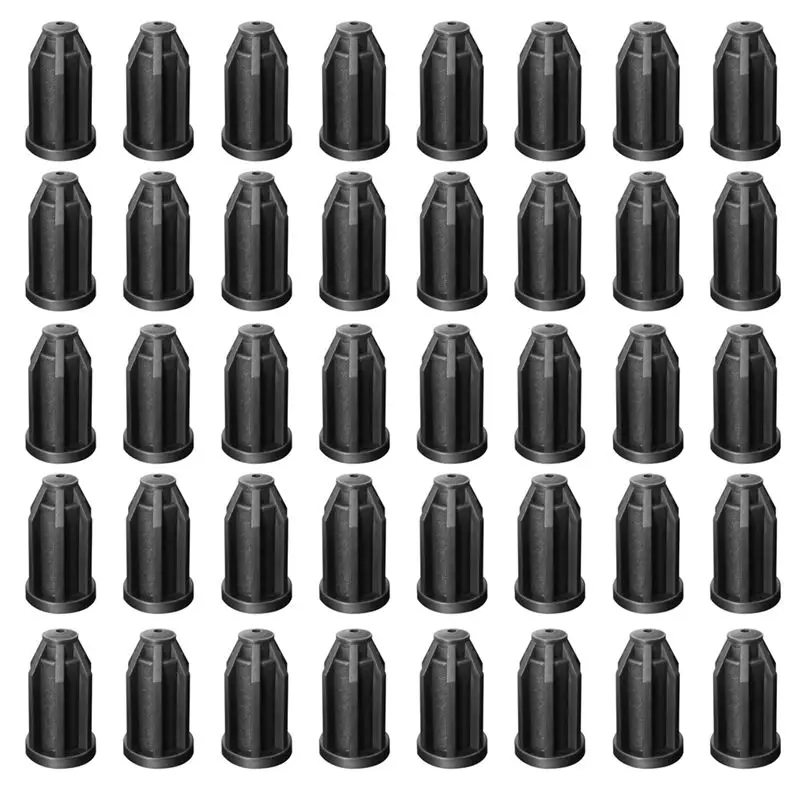 

Вставка для колесика стула A04G, 40 шт. пластиковых круглых втулок, для колес 1 дюйм, внутренний диаметр штока 7/16 дюйма