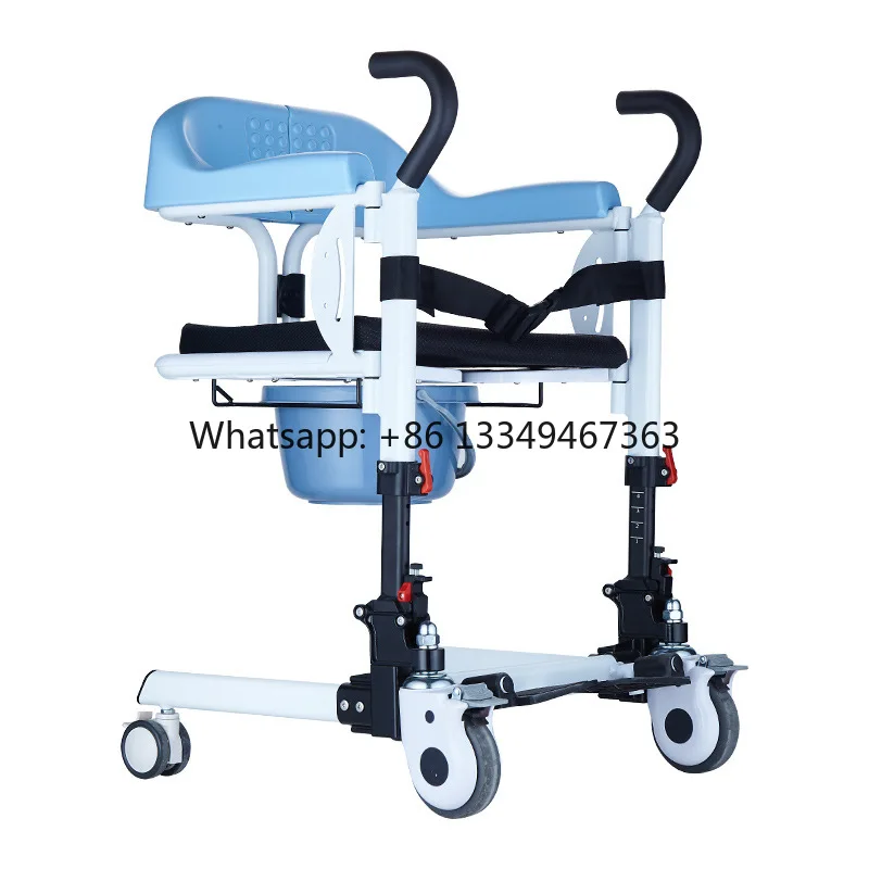 

Fast shipping Hot Sale with Toilet Transfer Commode Adjustable Bath Chair Hospital Nursing for Elderly and Disabled