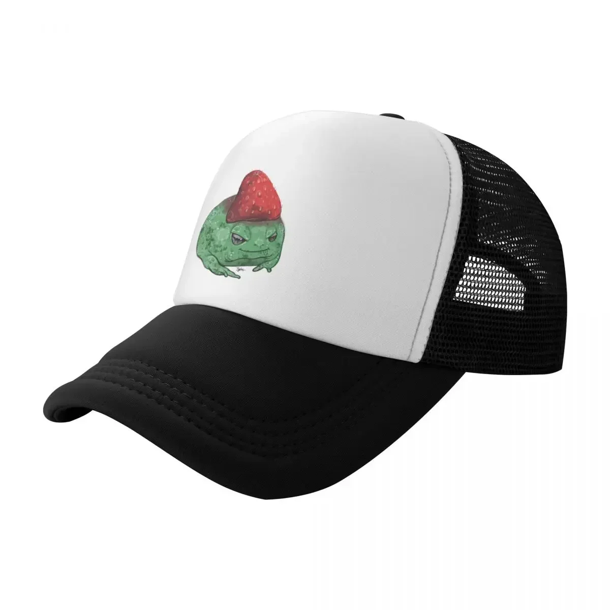 Strawberry Frog Baseball Cap beach hat Rugby Beach Visor Golf Men Women's