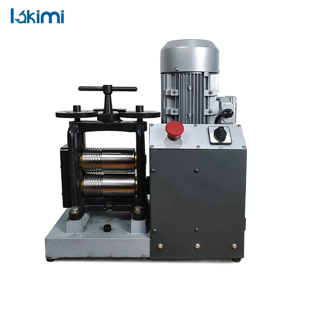 

2025Electrical Rolling Mill Jewelry with Single Head Lakimi 130mm Factory Supplier 2HP Jewelry Tools LK-RME01