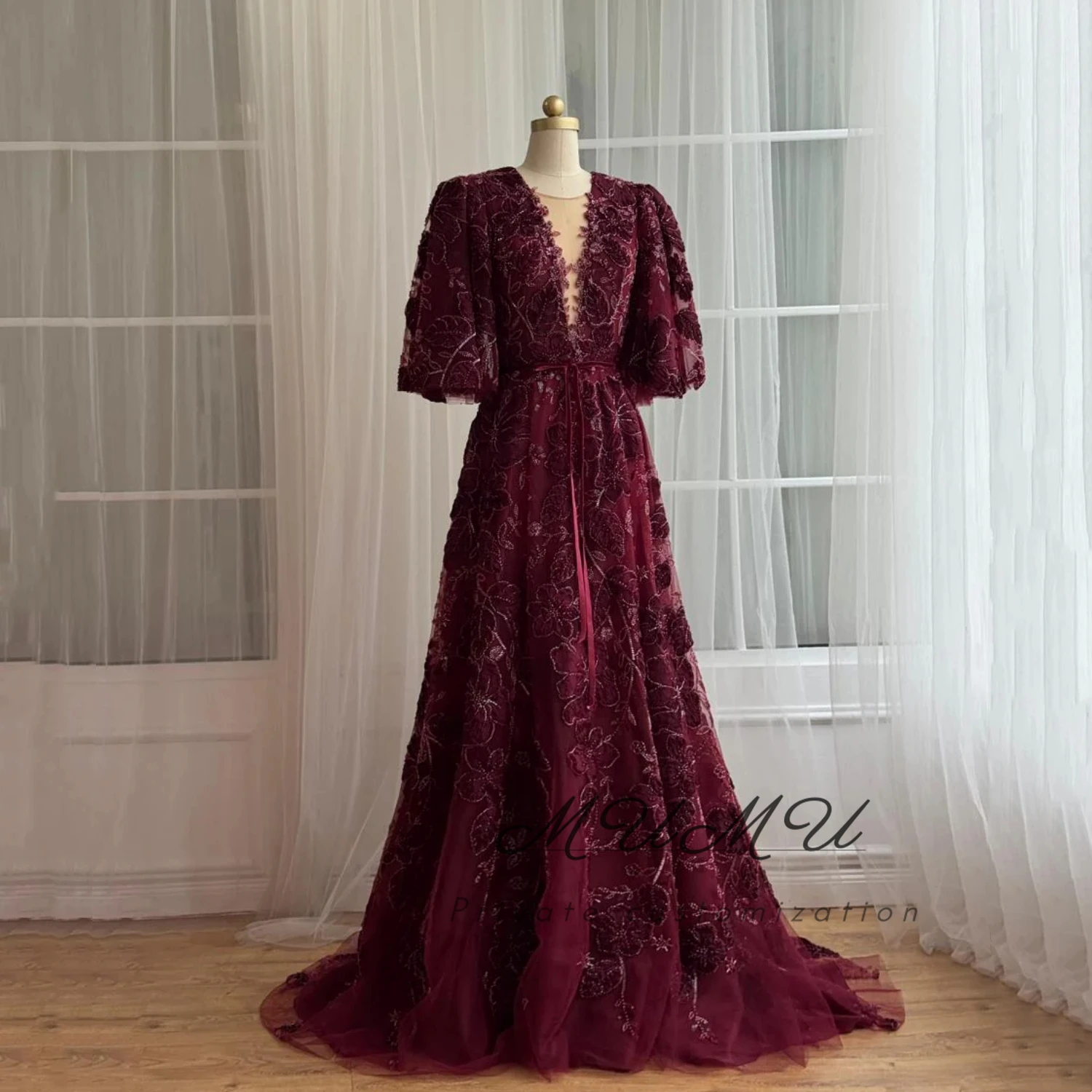 MuMu Maßgeschneiderte elegante Damenkleider für die Hochzeitsfeier Плае Naderso Liga Luxus-Abschlussballkleid فسات Cosa • Luxus-Geburtstagskleid