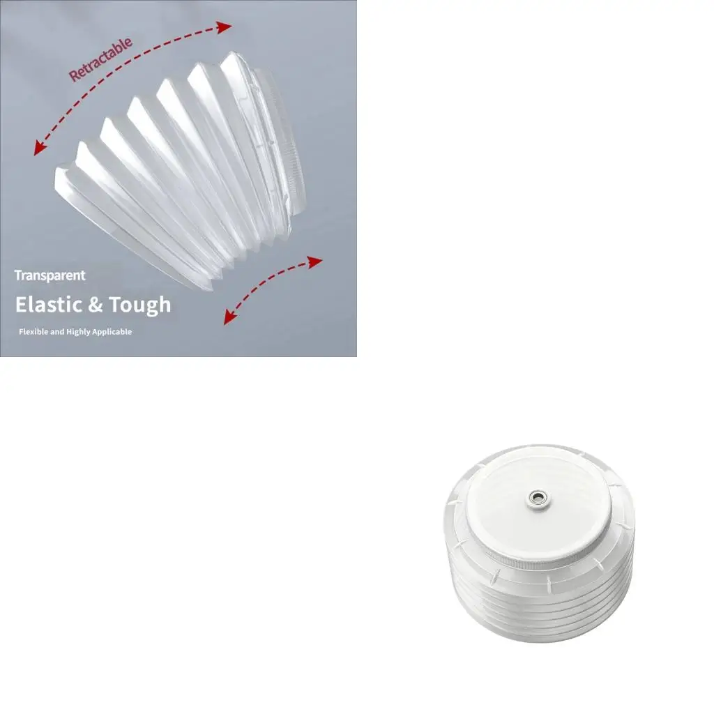 Hole Cutter Drill Dust Collection Cover Plastic Drilling Dust Catcher for Cleaner Wall and Ceiling Installation Tasks Use high