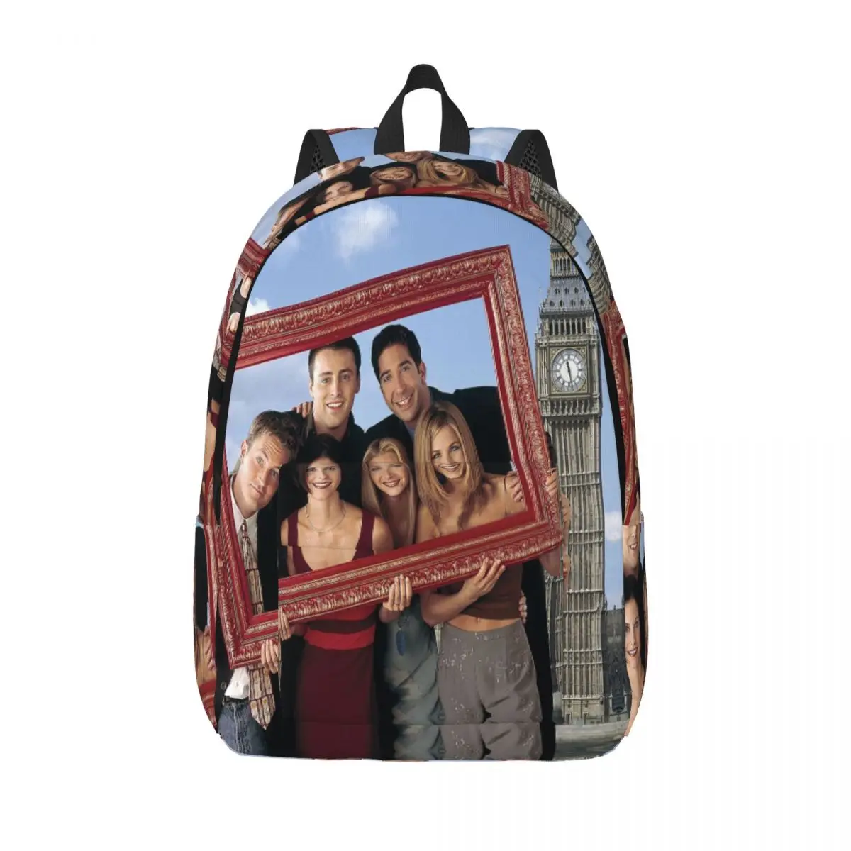 

Рюкзак Рэйчел Моника Joey Ross Chandler для мальчиков и девочек, детский школьный рюкзак для книг, рюкзак для друзей, дошкольная сумка для начальной школы, спортивная сумка