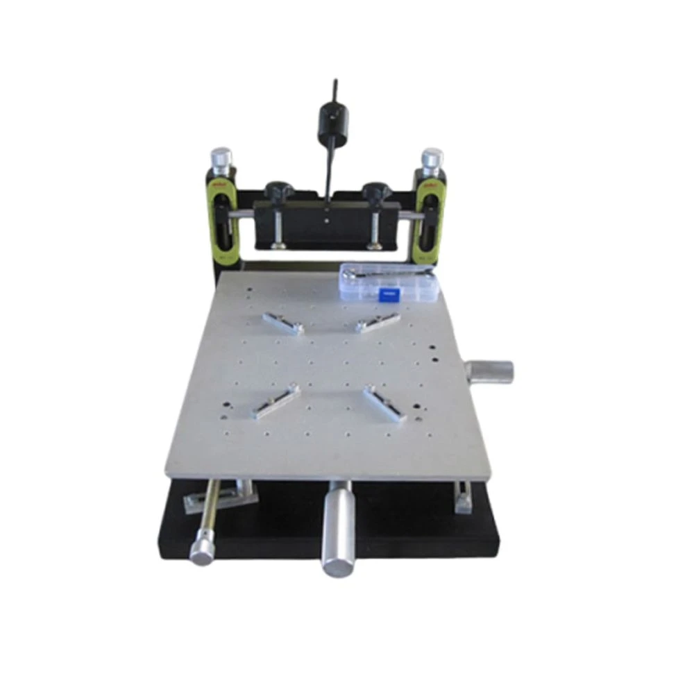 Precision Screen Printing Table For Small Batch PCB Soldering Flexible Operation Precise Positioning