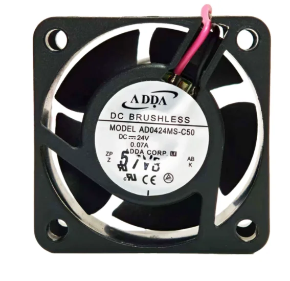 

ADDA AD0424MS-C50 S DC 24V 0.07A 40x40X20mm Server Cooling Fan