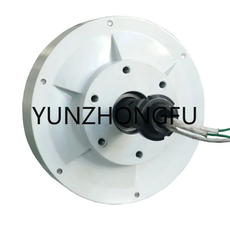 200W 500W 1000W 2000W 12V 24V 48V 96V 120V Coreless Vertical Wind Turbine Permanent Magnet PMG Alternator