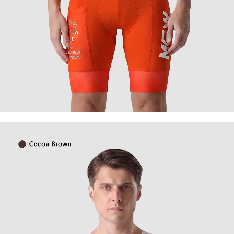 MKEW 2026 Herren-Latzhose Race Fit Schnelltrocknend und Atmungsaktives Gewebe mit Hochdichter Polsterung für Lange Fahrten – Detail 17