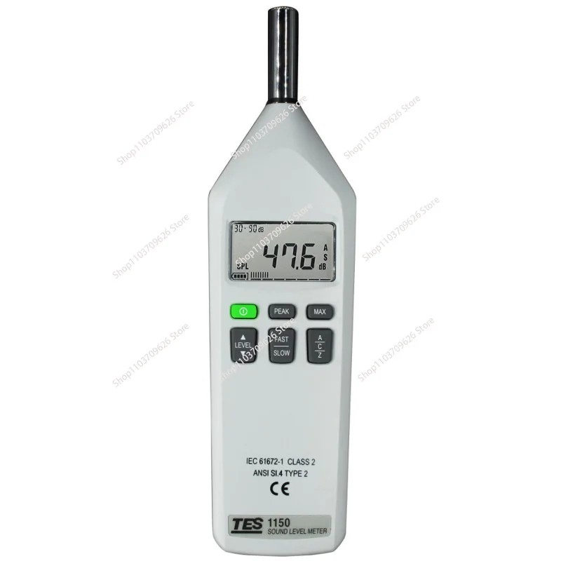 TES-1151 Micro-USB Sound Level Meter 30 to 130 dB TES1151 DC/AC Noise Testers 4G Card