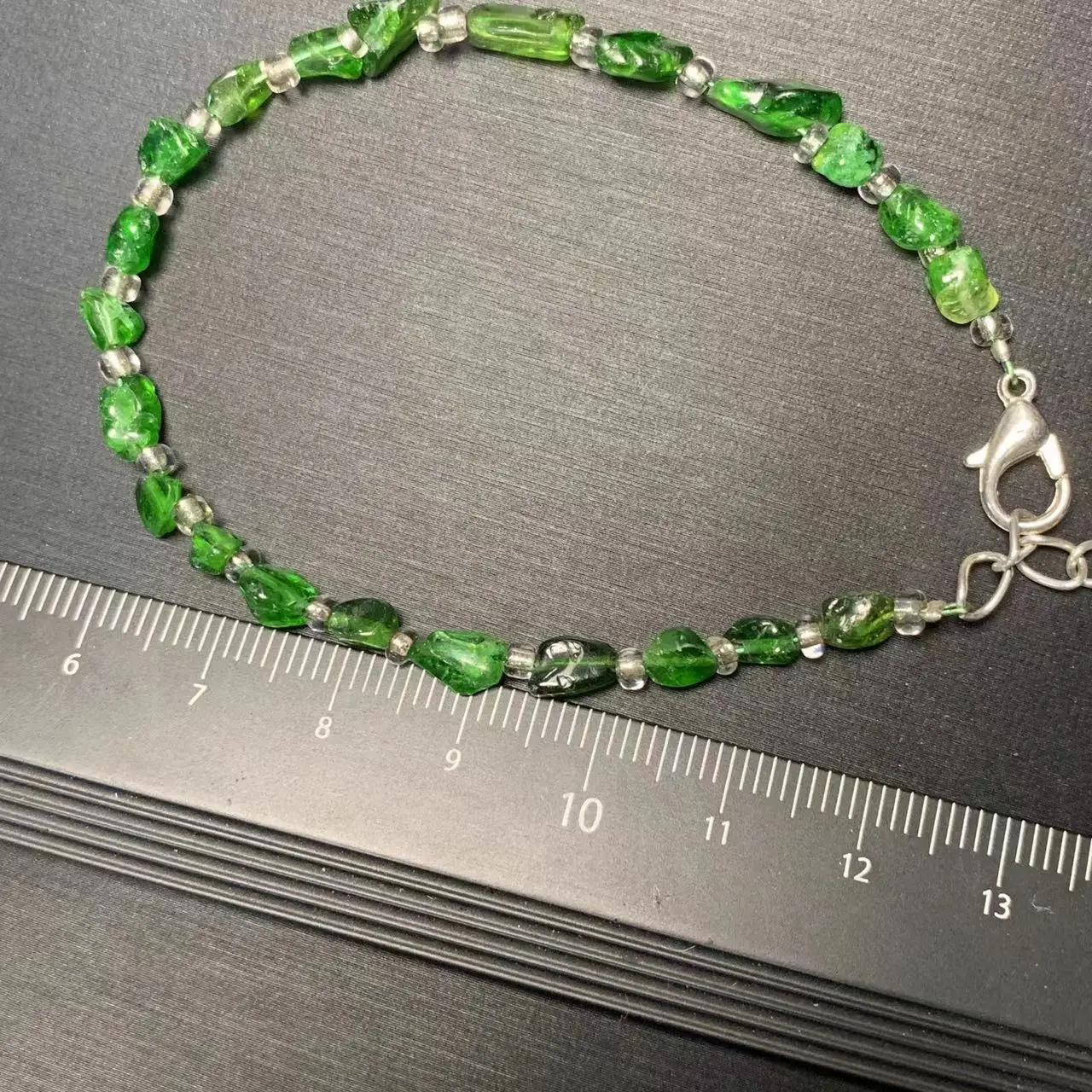 HEYYA STONE Natural Diopside Bracelet Energy Healing Fine Jewelry Stone Gemstone Classic Style Cure Yoga Relief