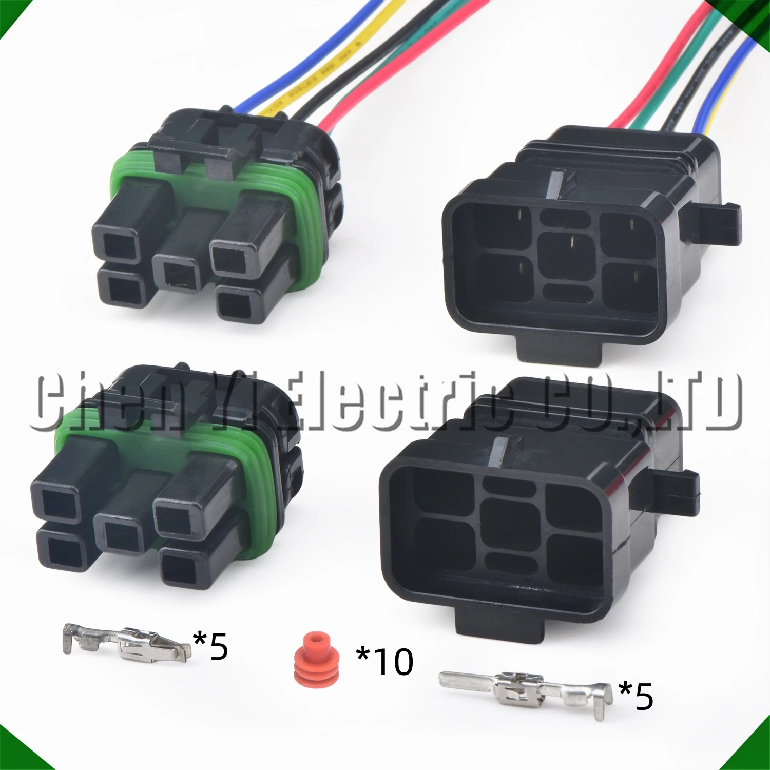 5 Pin Automotive Connectors Wire harness Plug For Construction machinery excavator