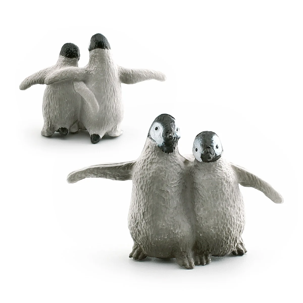 Mini Realistic Emperor Penguin Figurine Toy Simulation Animal Model Home Decoration Desktop Ornament Cute Wildlife Collectible