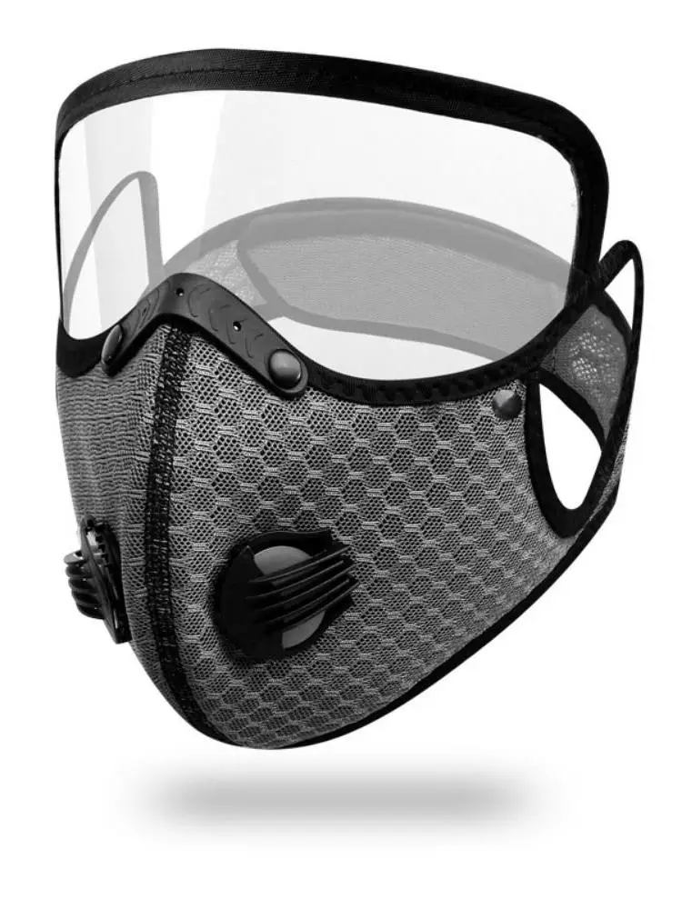 AliExpress NONE Removable Shield Lens Cycling Protective Mask Breathable Filtration Reusable Design Warm Breathable Mask Dustproof Warm