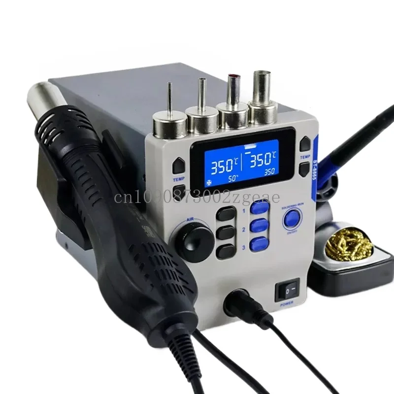 

2IN1 Hot Air Soldering Station，ST-8865 ST-8802 SMD Rework Station