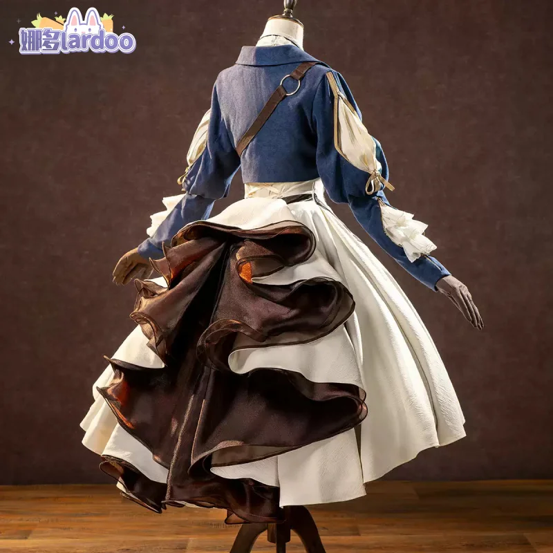 Violet Evergarden Cosplay Kostüm Uniform Halloween Karneval Party Weihnachten Rollenspiel Kleidung