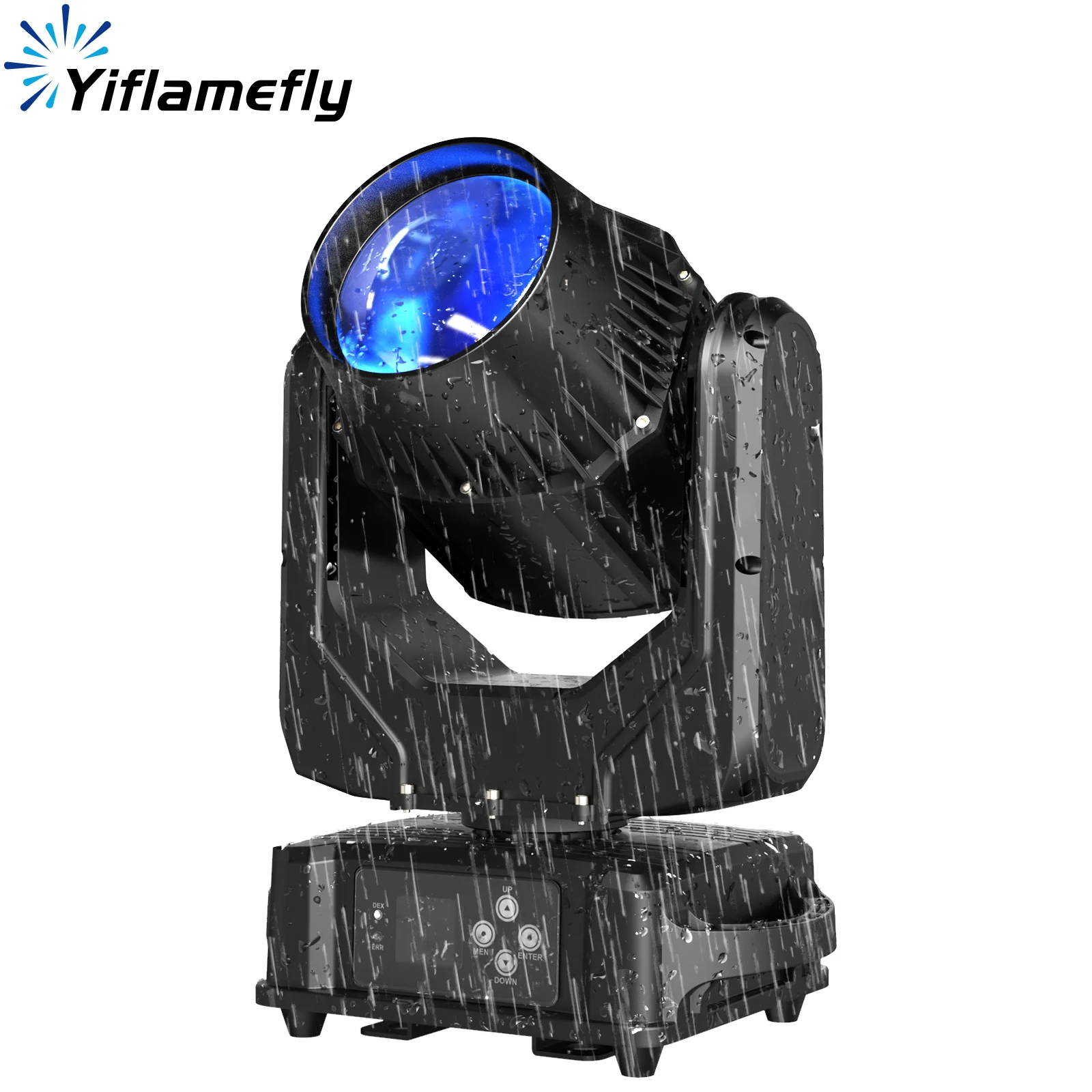 Yiflamefly 250W Beam Moving Head Light: La Soluzione Perfetta per Spettacoli DJ All'Aperto e Party in Giardino