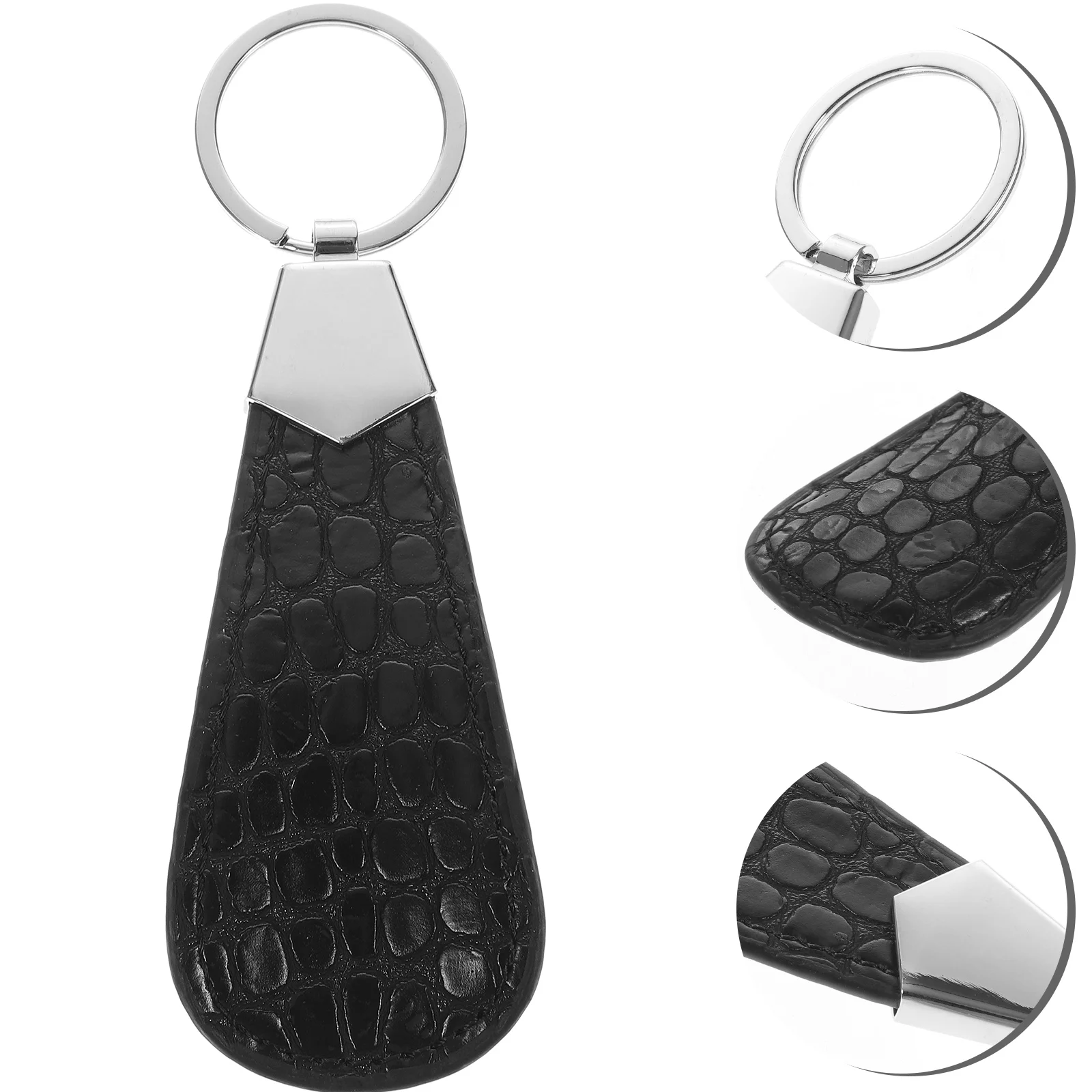 Keychain Shoehorn Sneaker PU Shoehorns Handhold Mini Sports with Holder Ring Women's