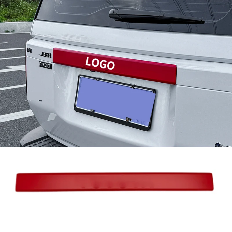 Applicable to Toyota Land Cruiser rear door trim lettering blackening 24 Prado LC250 rear bumper underguard