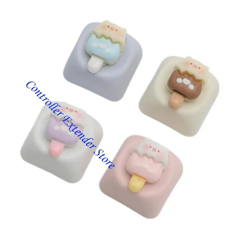 N84B encantador teclado cerdo para teclados mecánicos resina con textura suave