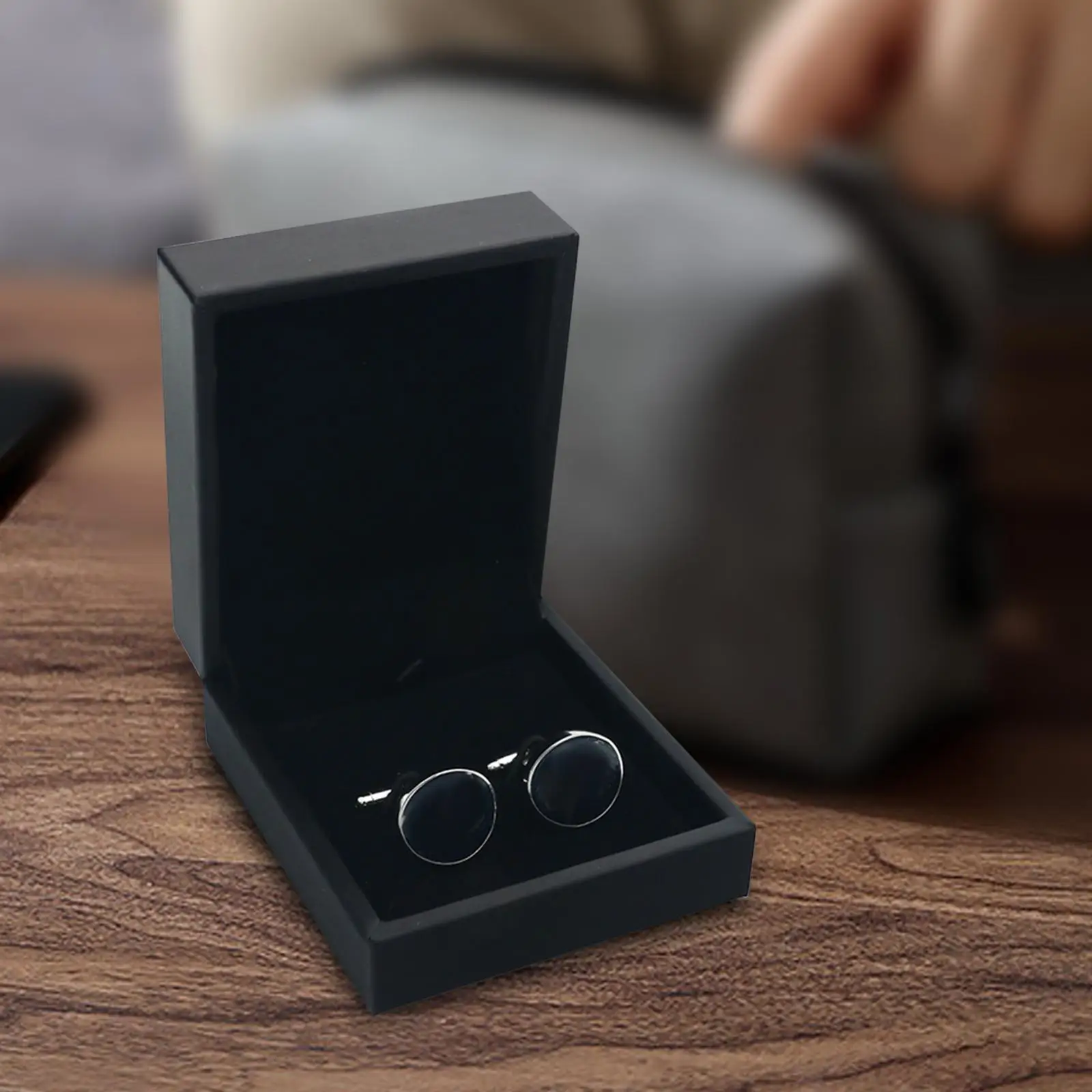 

Cufflink Box Case Cuff Links Gift Organizer Packaging Case Cufflink Gift Box