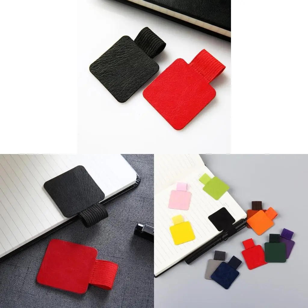 

F42D 5Pcs Pen Loop Holder Adhesive Pencil Elastic Band Loop for Notebooks Journals
