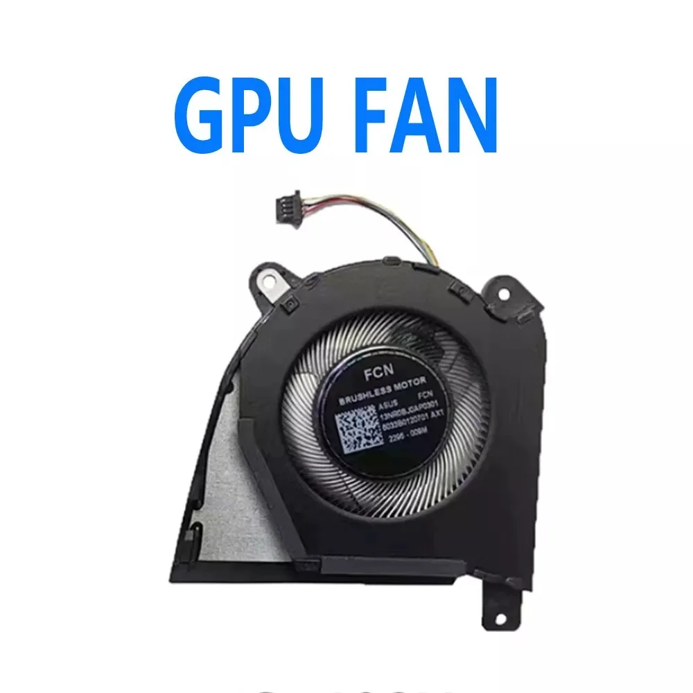 New Laptop CPU GPU Cooling Fan For Asus ROG Zephyrus G14 GA402R GA402RK GA402RJ