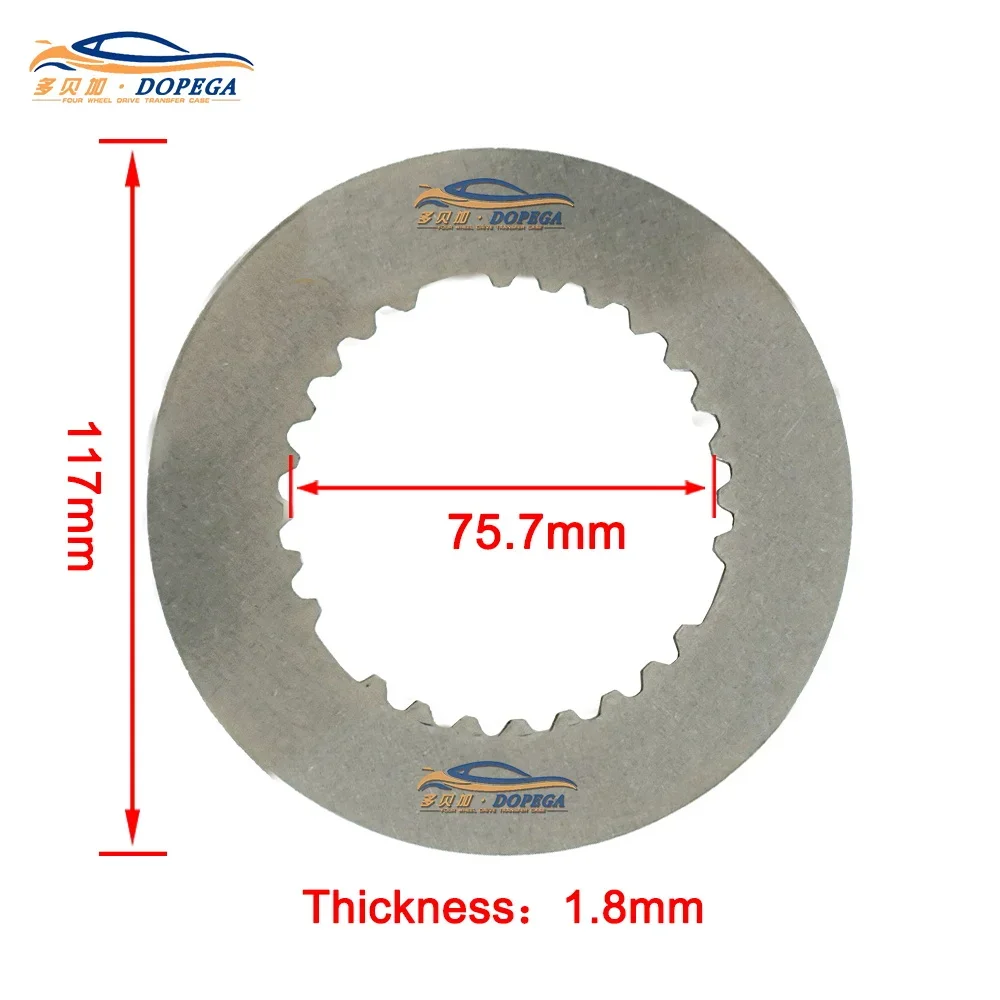 Rear Axle Clutch Disc Envision 1.5T 2.0T 4x4 Differential Clutch Friction Plates Kit Steel Disc Bridge Repair for Automobiles