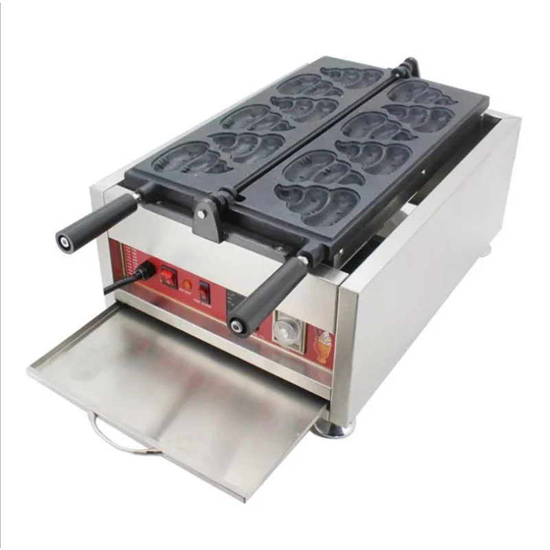 2025 Version Baking Machine Poop Shape Waffle Maker Machine Commercial Snack Maker
