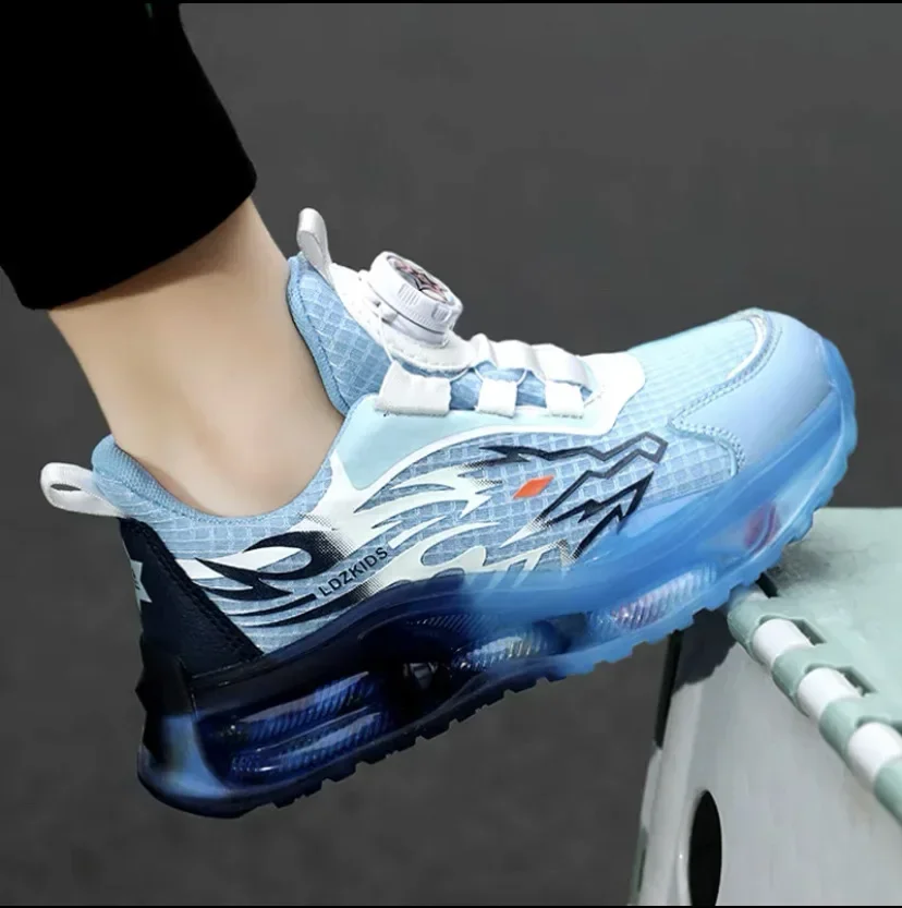 Kids Running Shoe Lightweight Breathable Sneakers for Boys Shoes Non-Slip Athletic Tennis Walking Basketball Shoes