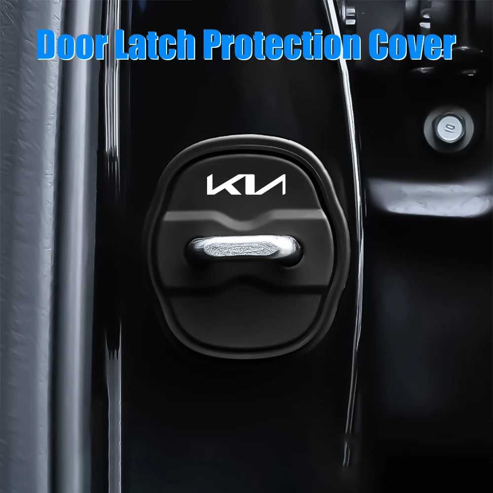 

2/4 шт. силиконовые защитные накладки на замки дверей автомобиля, амортизирующие, предотвращающие удары, для Kia Sportage 3, Rio K2, Ceed, Carnival, Soul