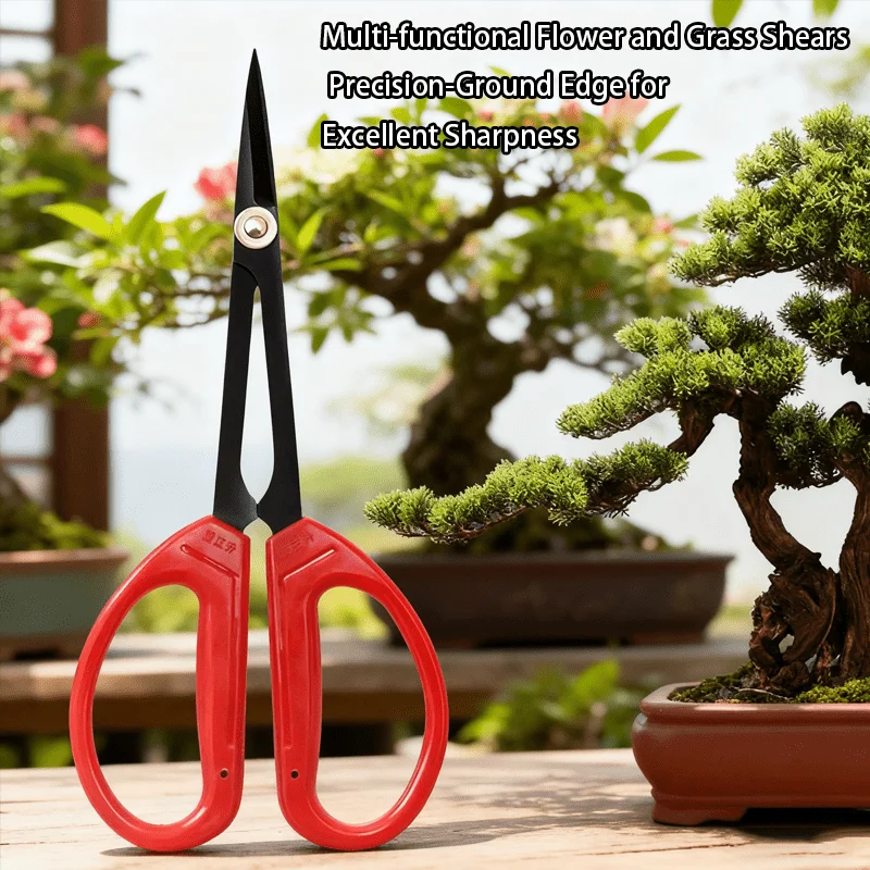 8-Inch Grape Scissors, Specialized Pruning Shears for Tender Leaf Bud/Potted Plant Trimming & Pepper/Grape Picking