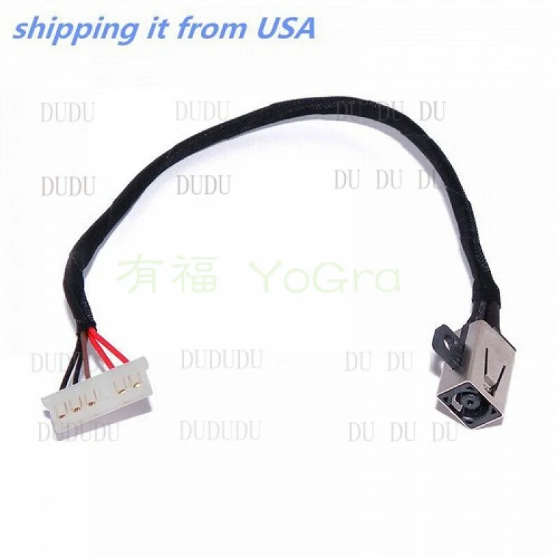 D  NEW DC POWER JACK HARNESS PLUG IN CABLE FOR Dell Inspiron 14-3452 14-i3452 P60G