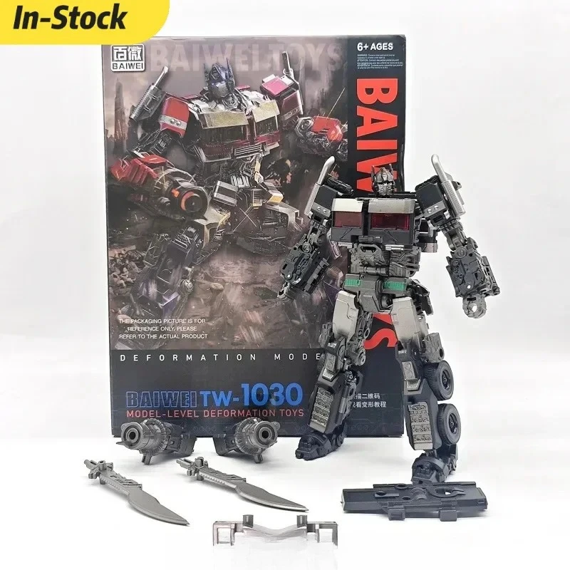 

In Stock BAIWEI Transforming toys TW-1030C Simplified Version Car Robot Model Figure Action Figures Toys Collection Gifts