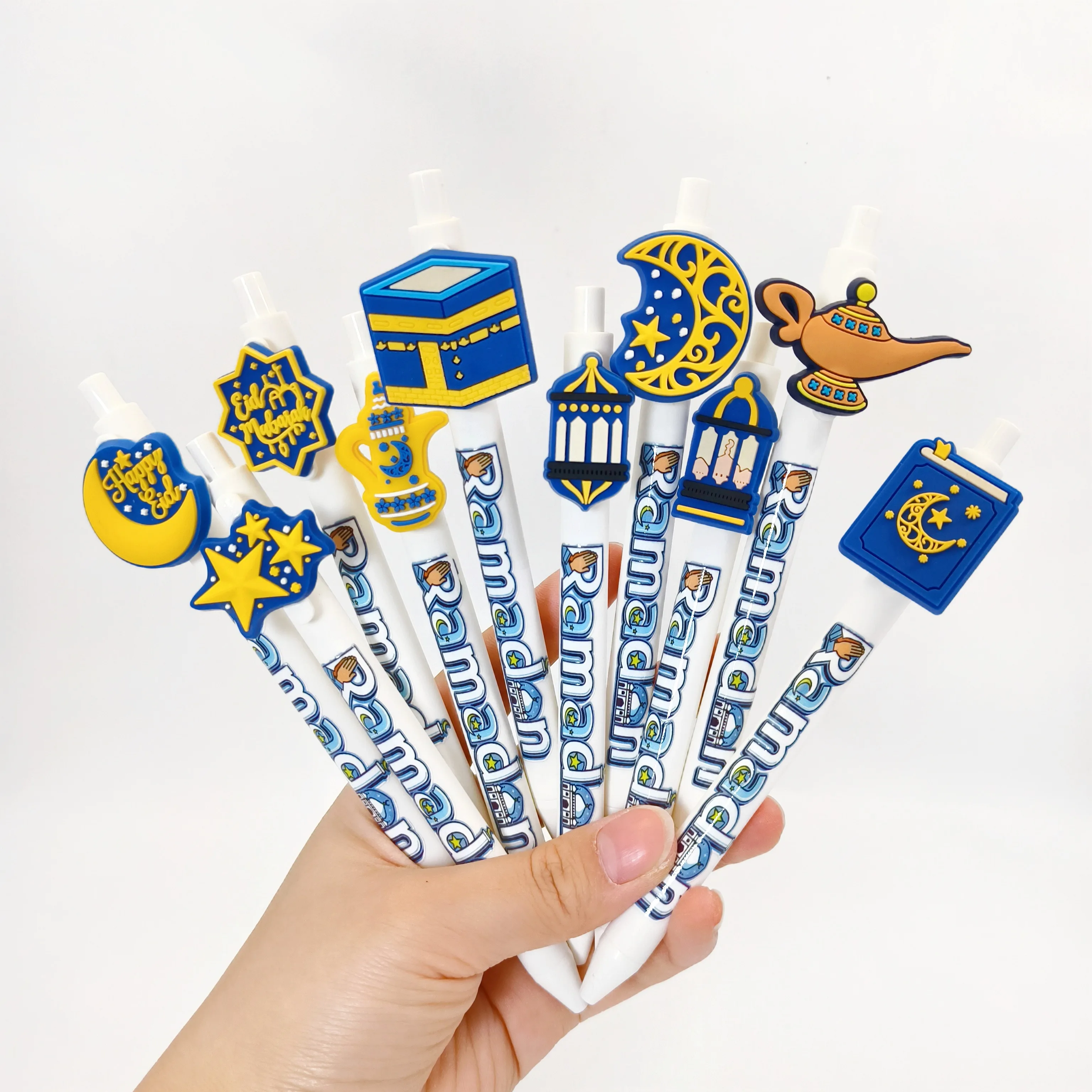 

10 шт./20 шт. шариковая ручка Рамадан Moon Festival тематическая шариковая ручка праздничный подарок ручка