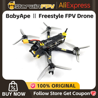 Newest DarwinFPV BabyApe II Freestyle 3.5inch FPV Racing Drone Analog/digital VTX Can Choose /F411 FC 30A ESC 1504 Motor