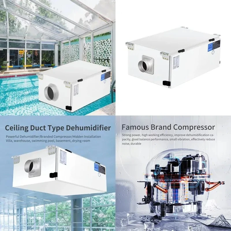 

AP01 Commercial Swimming Pool Dehumidifier Large Capacity Moisture System for Indoor Pools