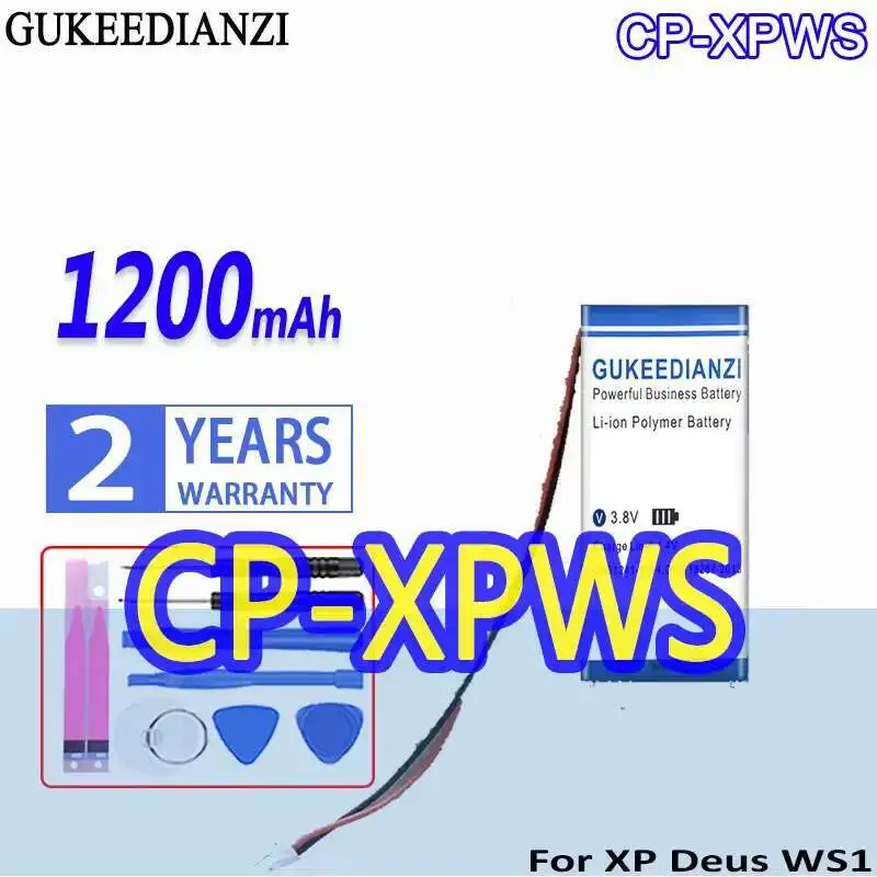 

Premium Replacement High Compatibility 1200Mah For XP Deus WS1 WS2 WS3 WS4 WS5 CP-Xpws Metal Detector Battery