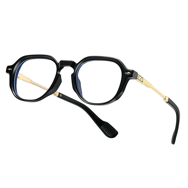 Neue Retro Anti-Blaulicht-Brille, klassische Vollrand-Mode, UV400-Sonnenbrille, Computer-Gaming-Brille, Damenschmuck, Brillen F104