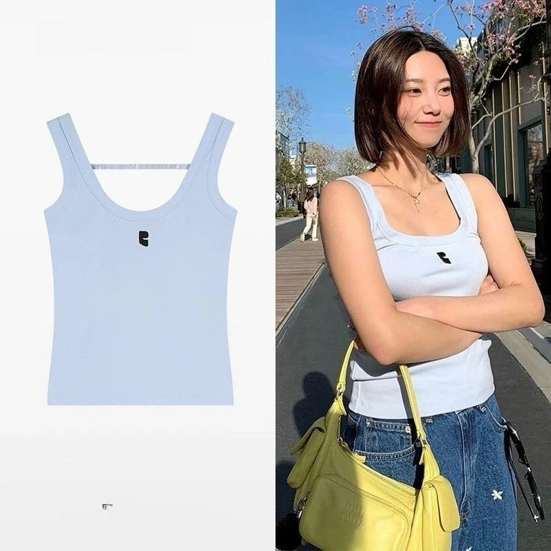 

Slim Fit Sleeveless Vest Top Women Sexy Summer Casual T Shirt