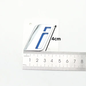 EDrive i -Lettering -Aufkleber für Fender, hinteres Badge -Logo, 7, x1, x3, x6, x7, i8, i3, i5, x5, 40e, Hybrid 8 Hauptverkäufe BMW x6 - №5