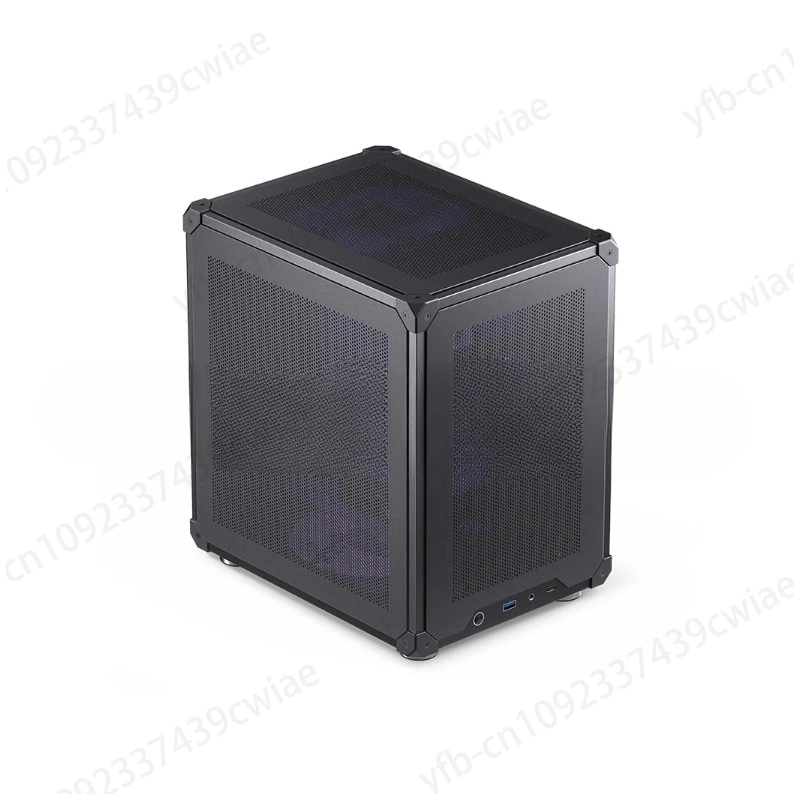 for  C6 ITX/MATX Home/Office Mini Desktop PC Case Type-C Interface Support