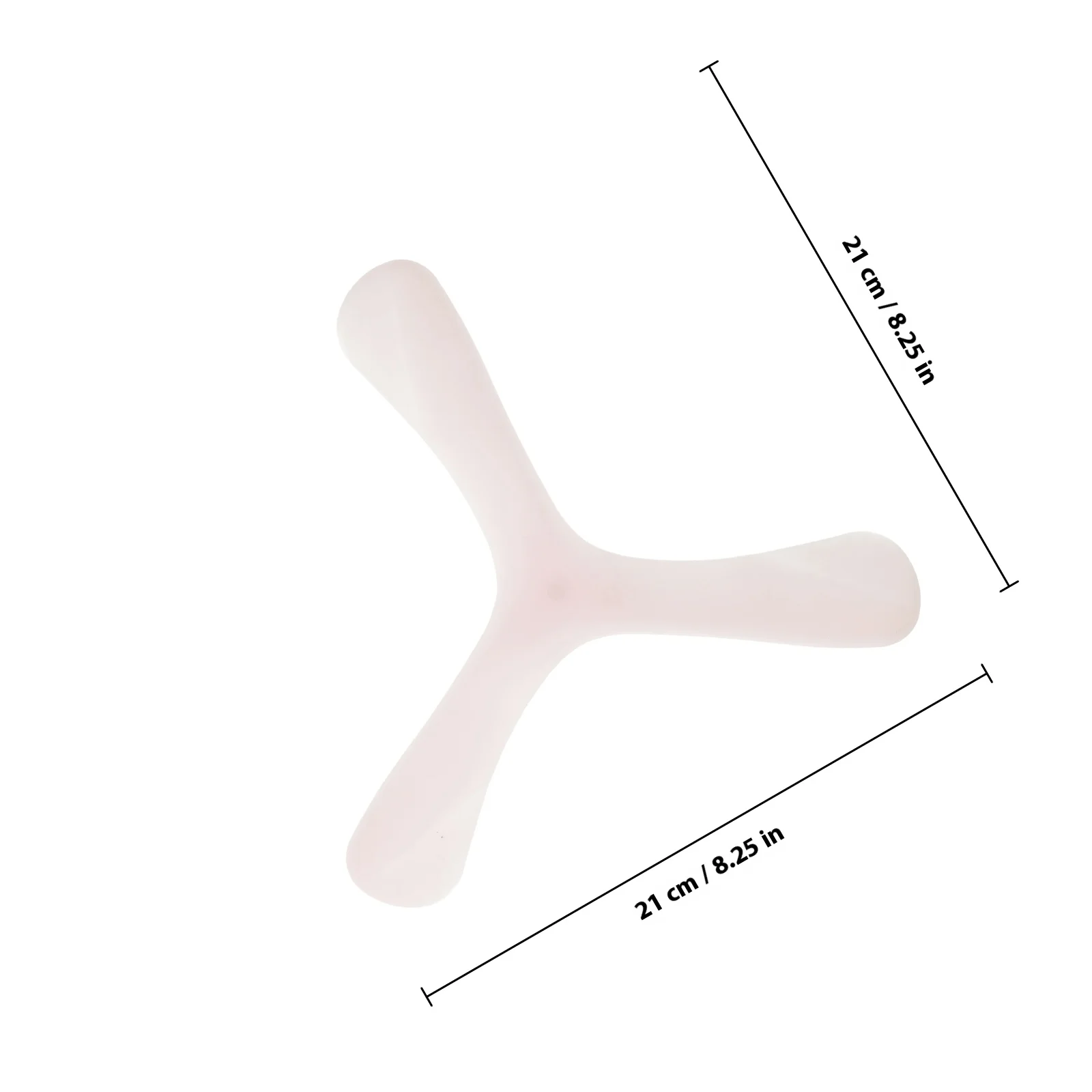 Boomerang triangular con brillo nocturno para niños, entretenimiento volador ligero y duradero para exteriores, juguete para jugar al aire libre, 3 uds.