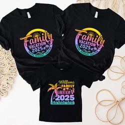 Family Cruise Vacation 2025 T-shirt Making Memories Together Tees Summer Trip Squad Graphic Tops Holiday Travel Kids Clothing