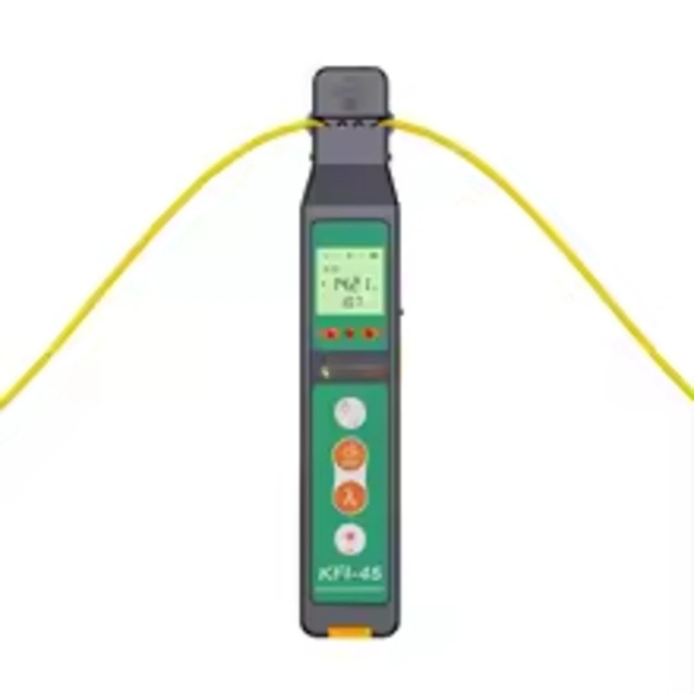 Fiber Identifier Visual Fault Locator (VFL) TFI-40V Optical Signal Finds Fiber Light Power for Fiber Cable Maintenance
