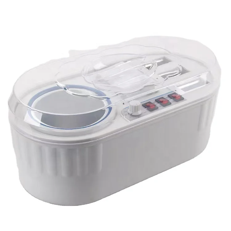 Hot  3 in 1 Wax Heater Machine for Hair Removal with Two Pieces Roll on Wax Heater and One Piece Single Pot Wax Warmer