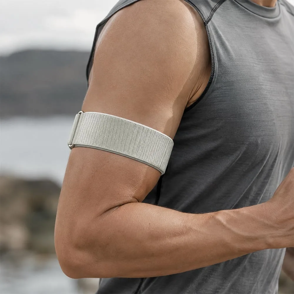 Nylon-Bizepsband für Garmin Cirqa Smart Band Armband, Verstellbares Ersatz-Armband/Handgelenksband, leicht für Cirqa Garmin Armband – Detail 1