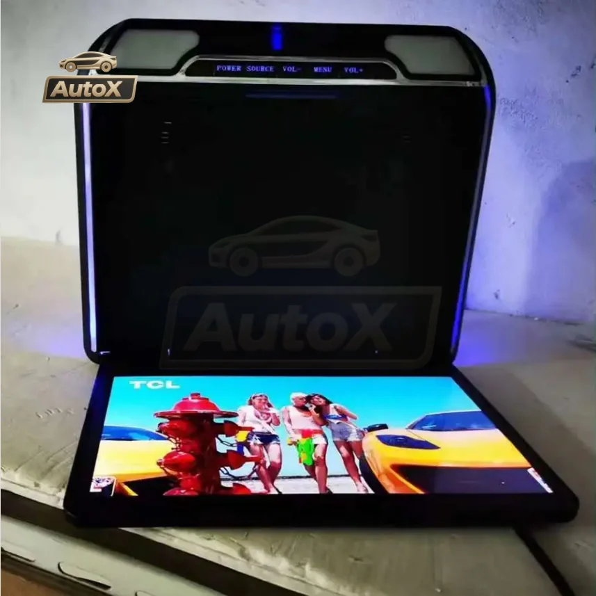 Auto X 11.6 Inch/14 Inch 1160*780 Roof Ceiling Monitor Screen Multimedia Video Player Mirror Link Remote Control