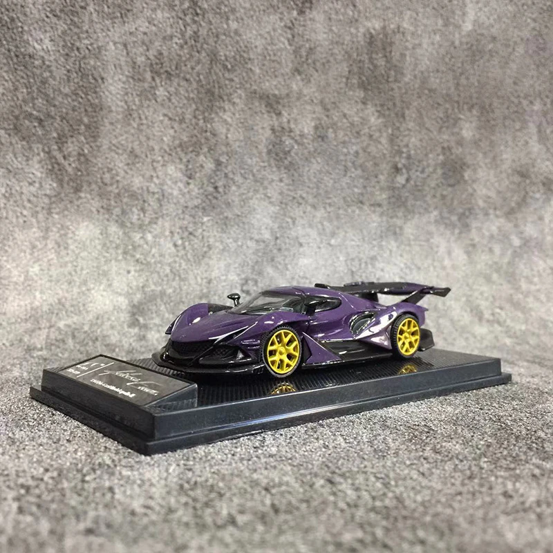 Коллекция литых спортивных автомобилей SmallcarART 1:64, модель автомобиля Intensa emosione V12