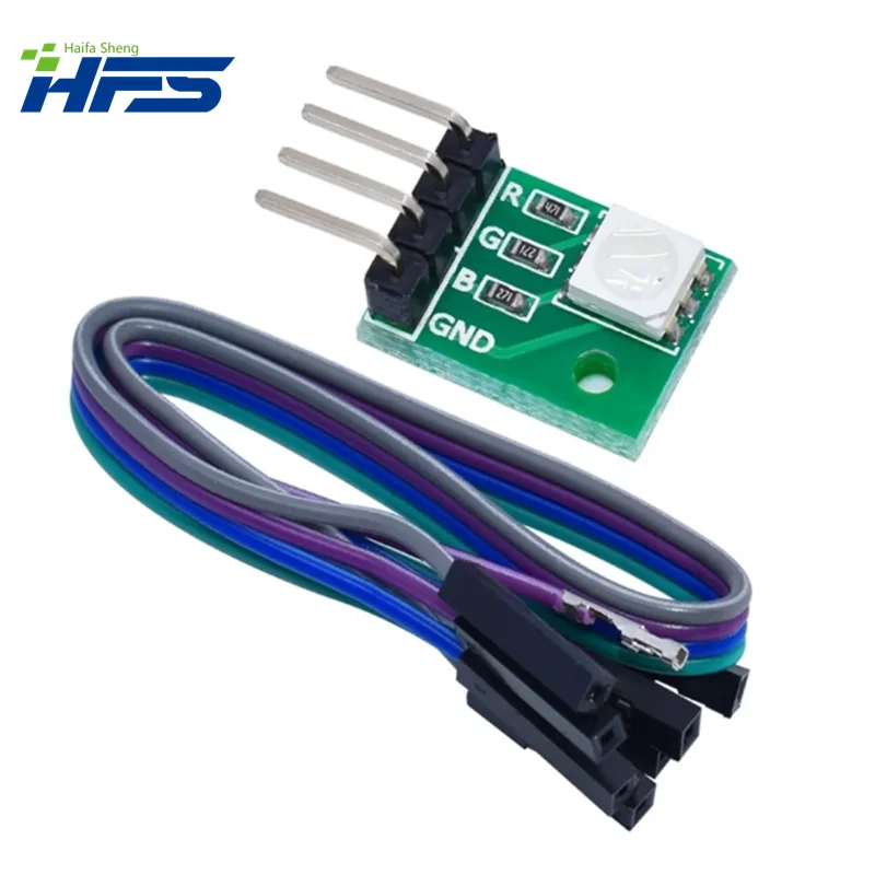 RGB LED Breakout Módulo para Arduino, Development Board, Aprendendo Acessórios, RGB