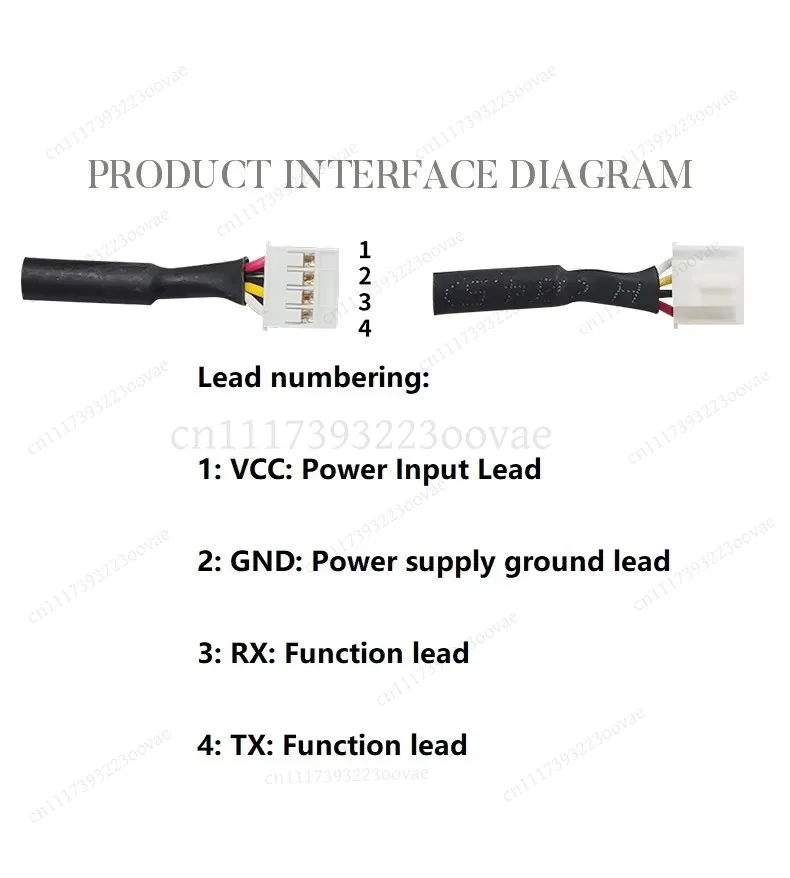 A02 Ultrasonic Distance Sensor Module Waterproof Obstacle Avoidance Anti-collision Detector Drop Sonic Measurement Device